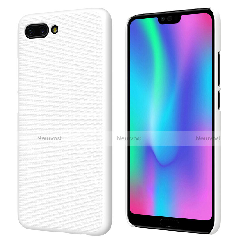Hard Rigid Plastic Matte Finish Snap On Case M05 for Huawei Honor 10 White