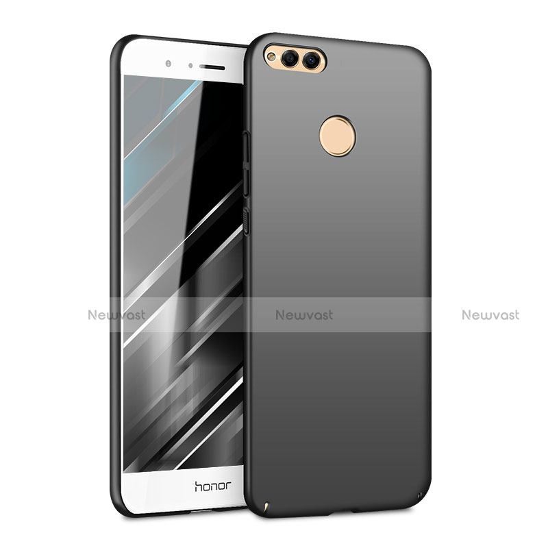 Hard Rigid Plastic Matte Finish Snap On Case M05 for Huawei Honor 7X Black