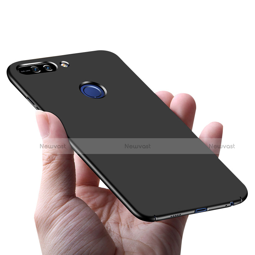 Hard Rigid Plastic Matte Finish Snap On Case M05 for Huawei Honor V9 Black