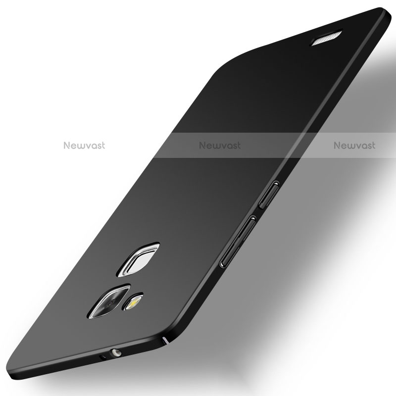 Hard Rigid Plastic Matte Finish Snap On Case M05 for Huawei Mate 7 Black