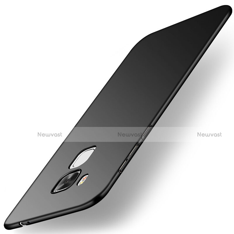 Hard Rigid Plastic Matte Finish Snap On Case M05 for Huawei Nova Plus Black