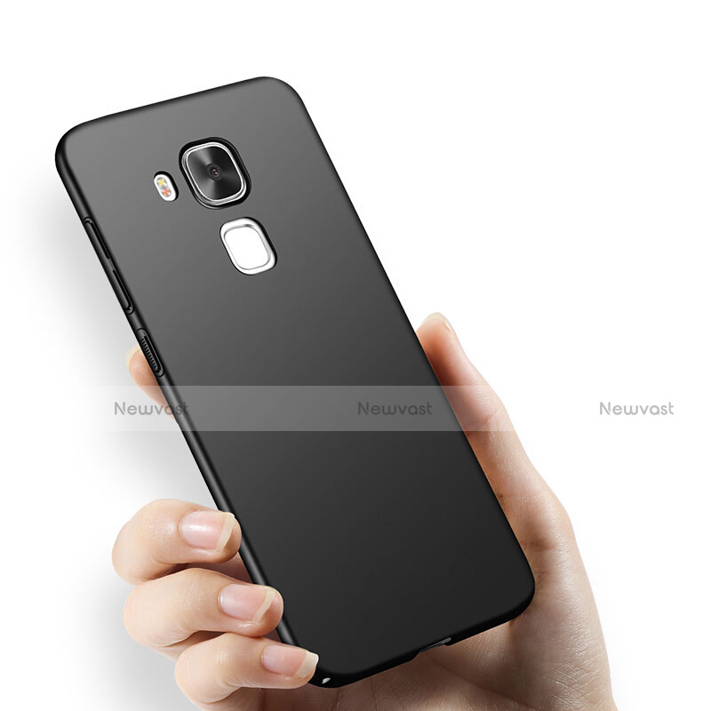 Hard Rigid Plastic Matte Finish Snap On Case M05 for Huawei Nova Plus Black