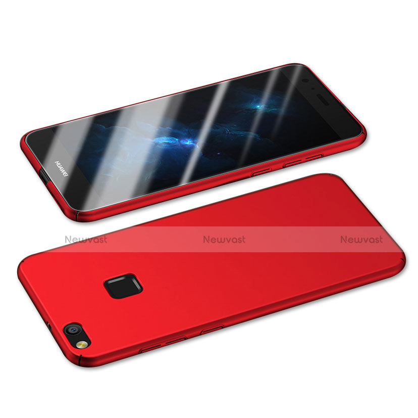 Hard Rigid Plastic Matte Finish Snap On Case M05 for Huawei P9 Lite (2017) Red