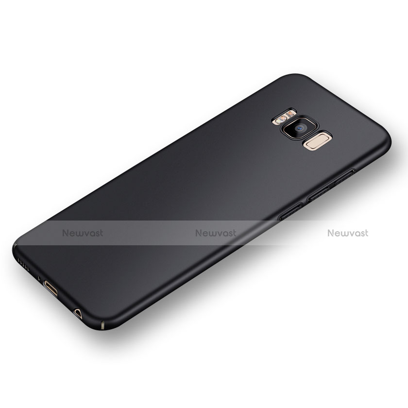 Hard Rigid Plastic Matte Finish Snap On Case M05 for Samsung Galaxy S8 Plus Black