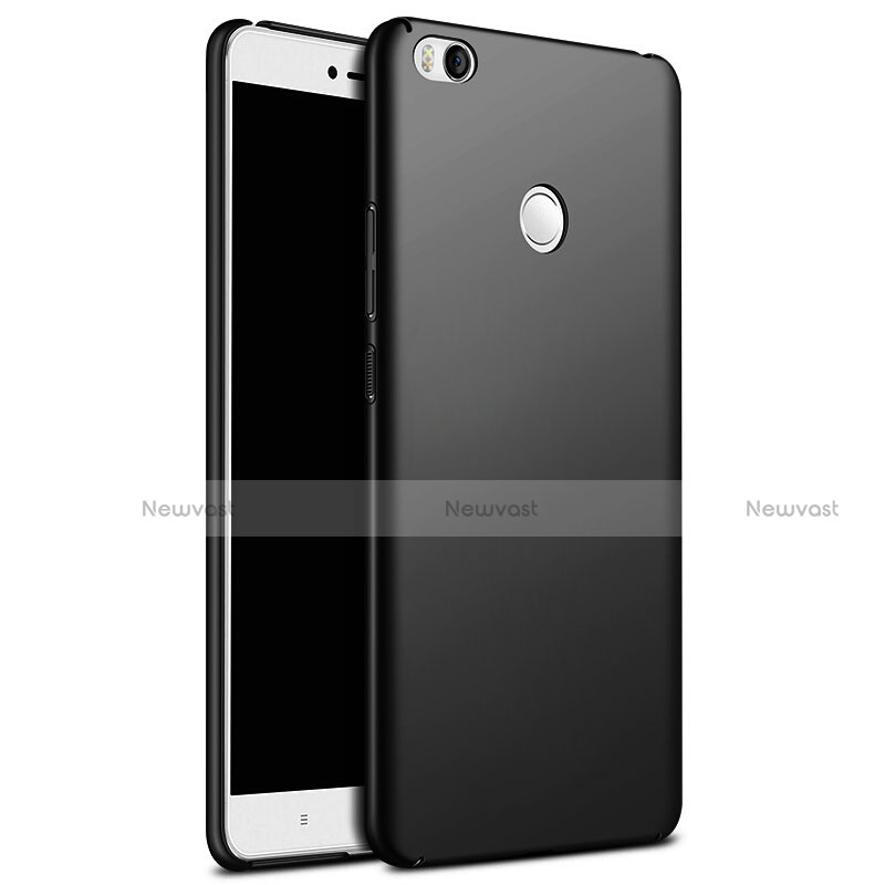 Hard Rigid Plastic Matte Finish Snap On Case M05 for Xiaomi Mi Max 2 Black