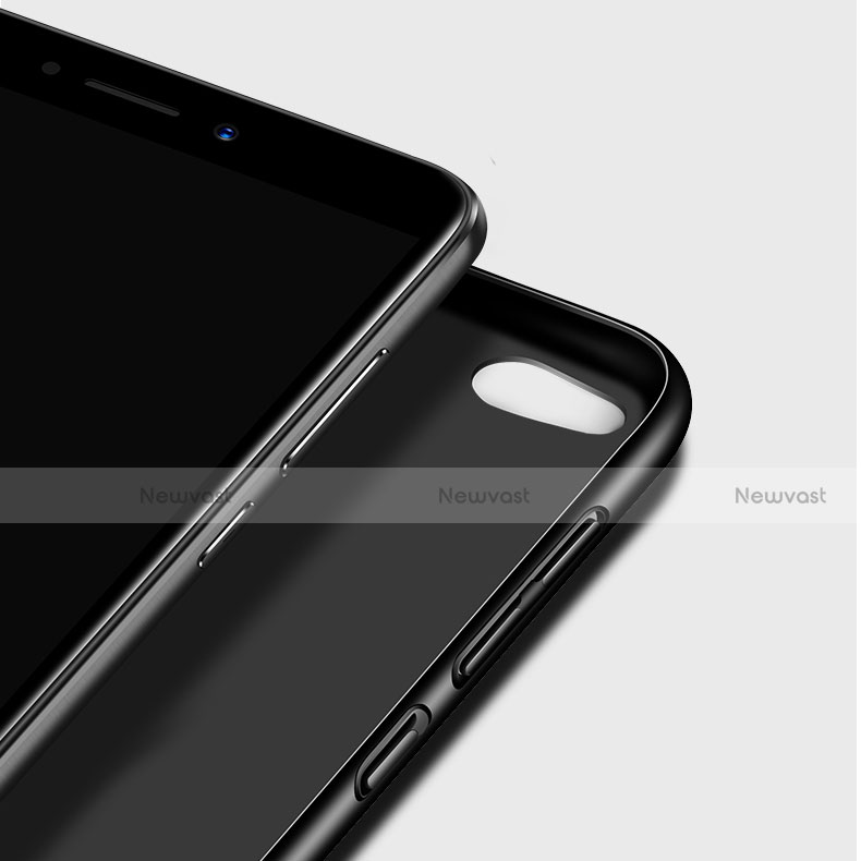 Hard Rigid Plastic Matte Finish Snap On Case M06 for Huawei GR3 (2017) Black
