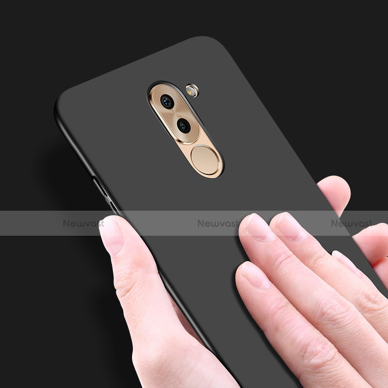 Hard Rigid Plastic Matte Finish Snap On Case M06 for Huawei Honor 6X Black