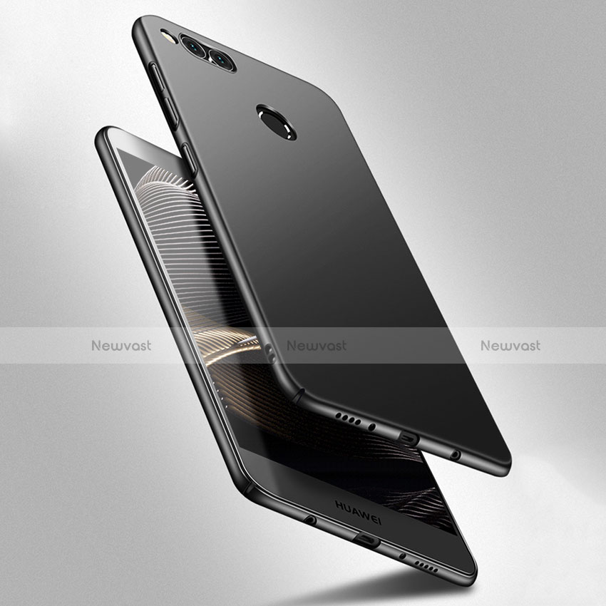 Hard Rigid Plastic Matte Finish Snap On Case M06 for Huawei Honor 7X Black