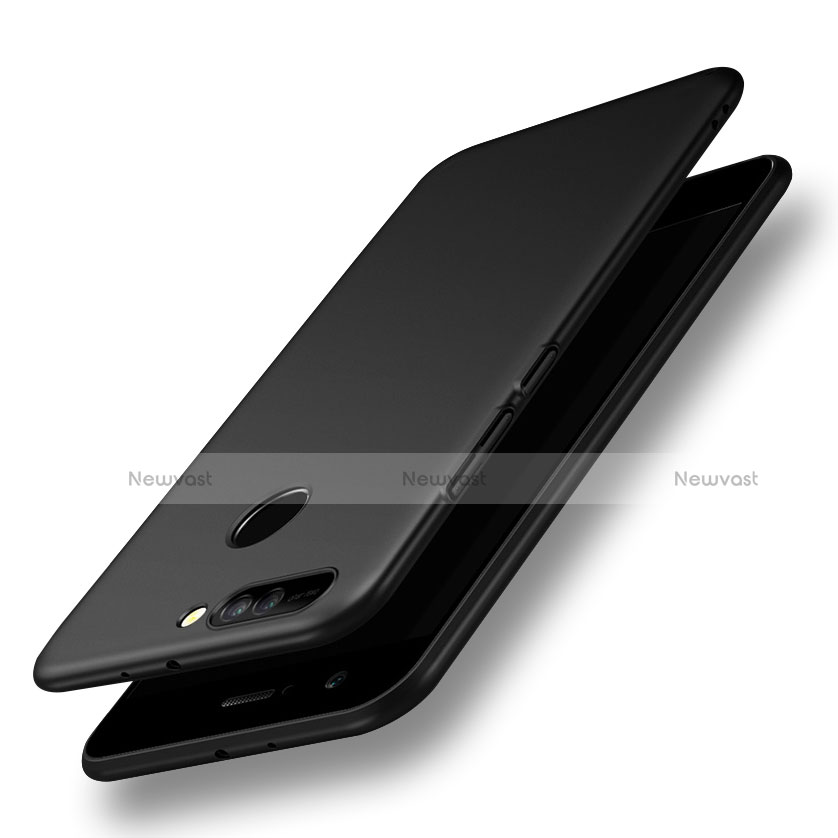 Hard Rigid Plastic Matte Finish Snap On Case M06 for Huawei Honor V9 Black