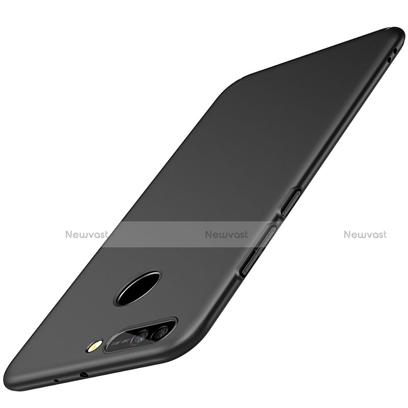 Hard Rigid Plastic Matte Finish Snap On Case M06 for Huawei Honor V9 Black