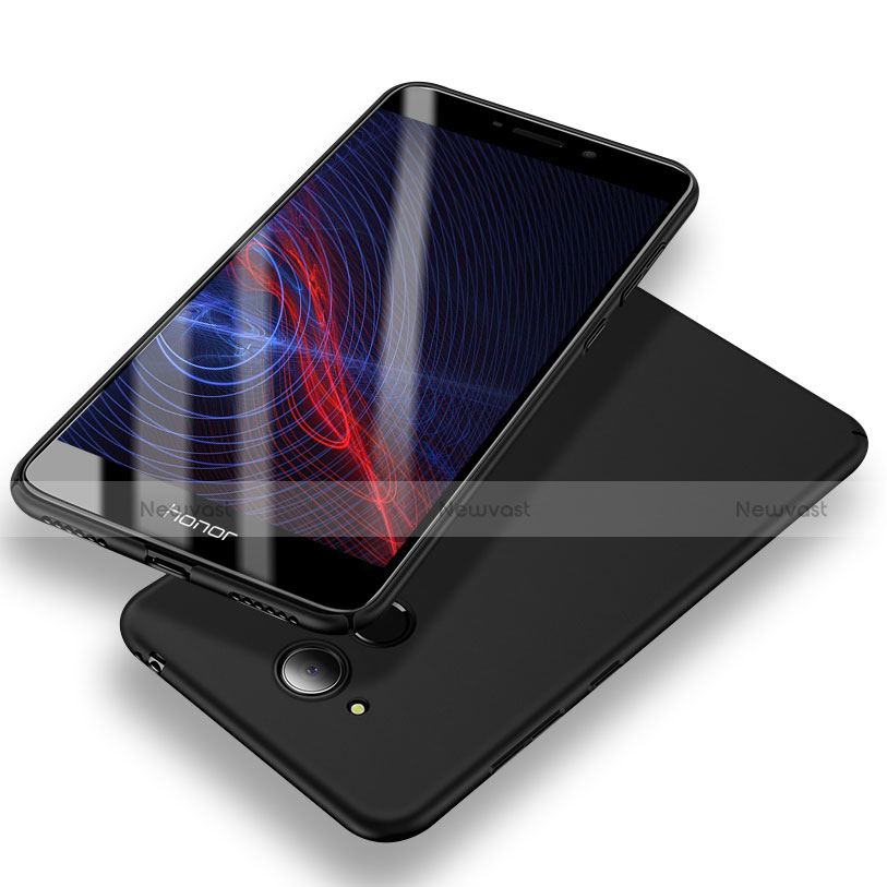Hard Rigid Plastic Matte Finish Snap On Case M06 for Huawei Honor V9 Play Black