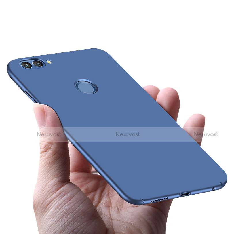 Hard Rigid Plastic Matte Finish Snap On Case M06 for Huawei Nova 2 Plus Blue