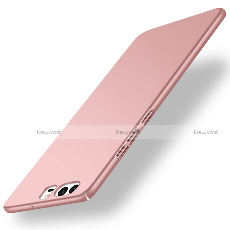 Hard Rigid Plastic Matte Finish Snap On Case M06 for Huawei P10 Plus Pink