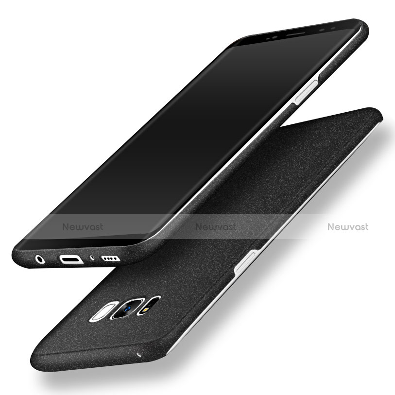 Hard Rigid Plastic Matte Finish Snap On Case M06 for Samsung Galaxy S8 Black