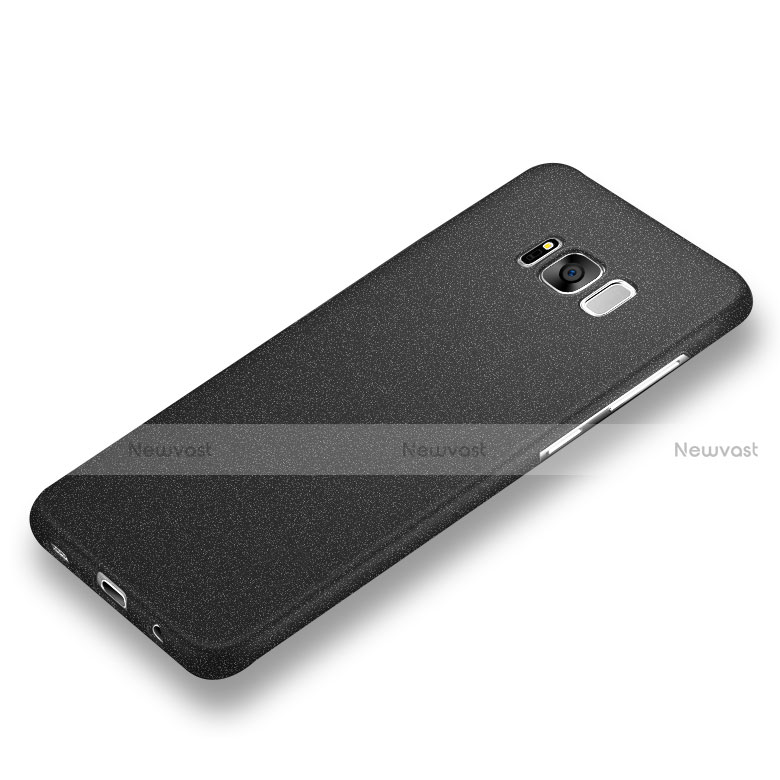 Hard Rigid Plastic Matte Finish Snap On Case M06 for Samsung Galaxy S8 Black