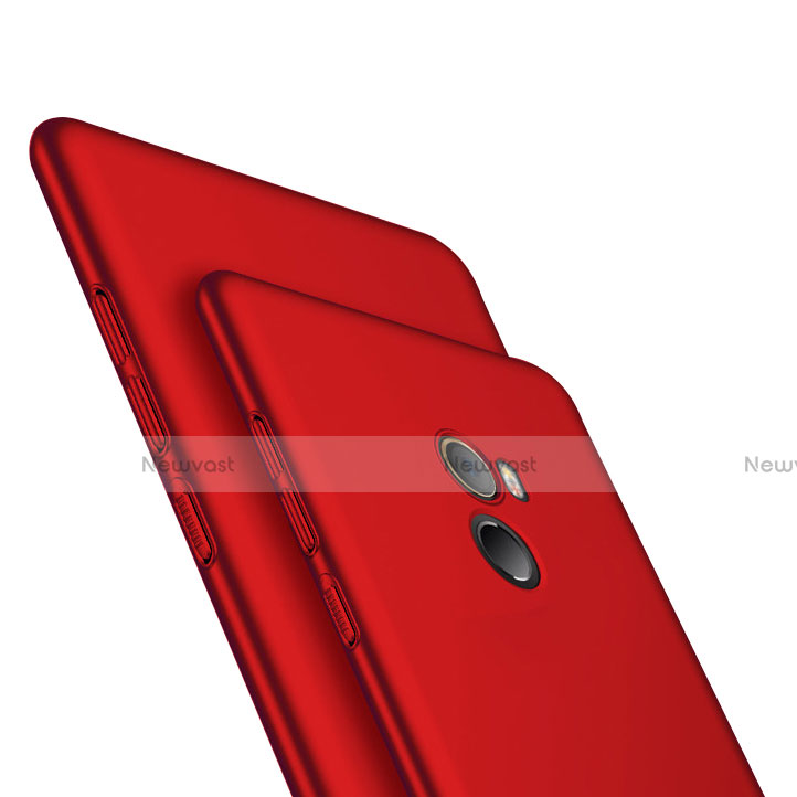 Hard Rigid Plastic Matte Finish Snap On Case M06 for Xiaomi Mi Mix 2 Red