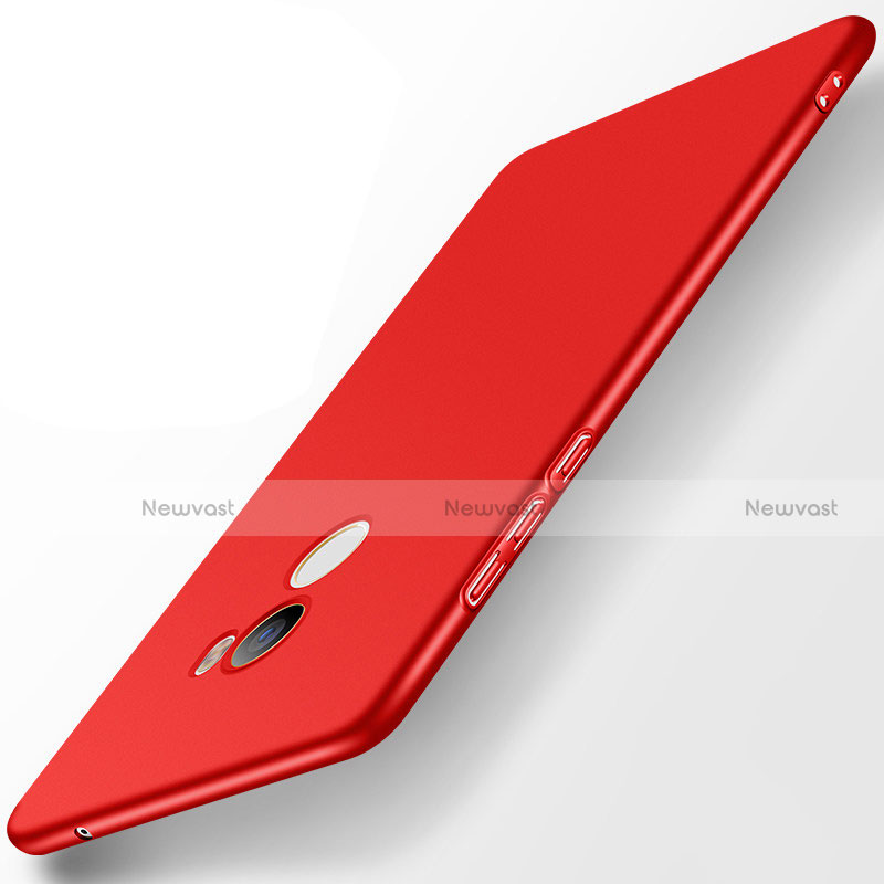 Hard Rigid Plastic Matte Finish Snap On Case M06 for Xiaomi Mi Mix Evo Red