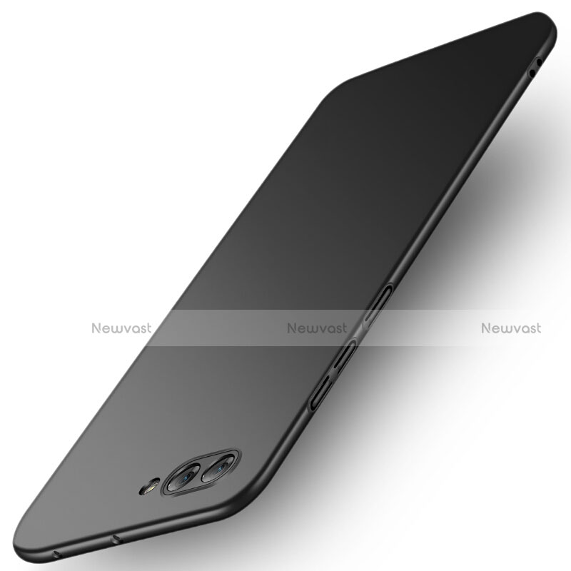 Hard Rigid Plastic Matte Finish Snap On Case M07 for Huawei Honor V10 Black