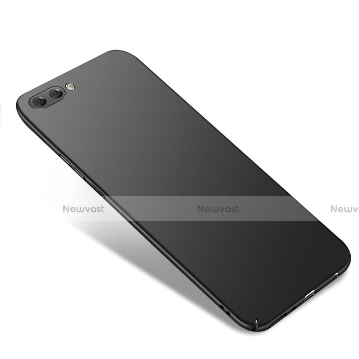 Hard Rigid Plastic Matte Finish Snap On Case M07 for Huawei Honor V10 Black