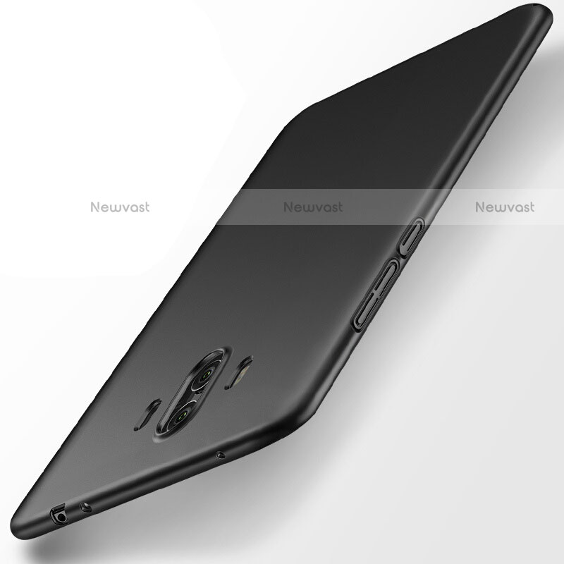Hard Rigid Plastic Matte Finish Snap On Case M07 for Huawei Mate 10 Black