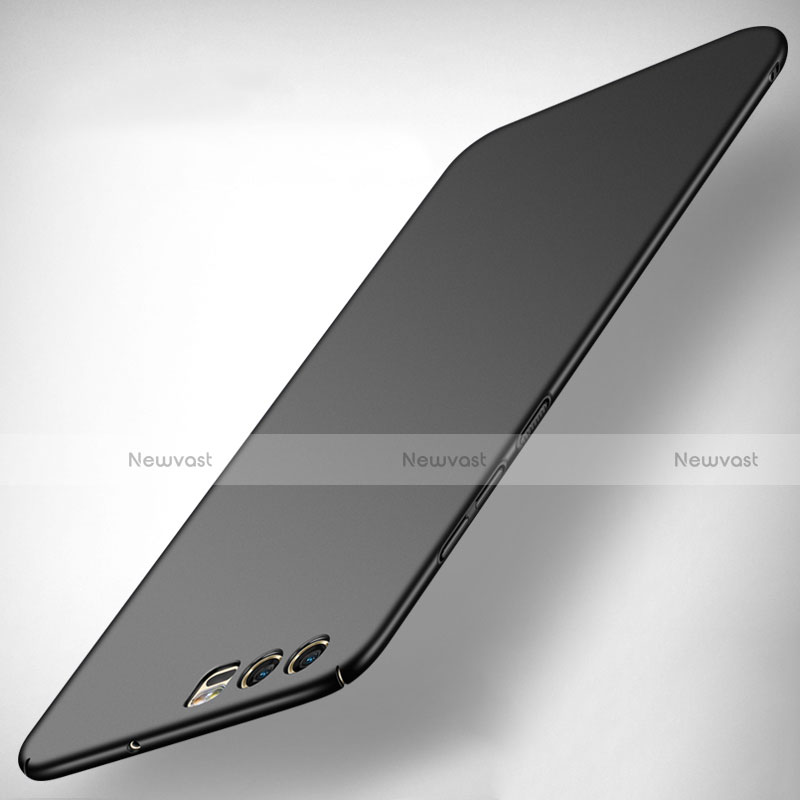 Hard Rigid Plastic Matte Finish Snap On Case M07 for Huawei P10 Black