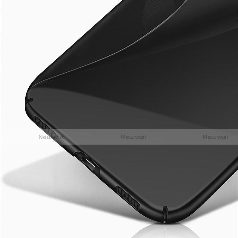 Hard Rigid Plastic Matte Finish Snap On Case M07 for Huawei Y7 Prime Black