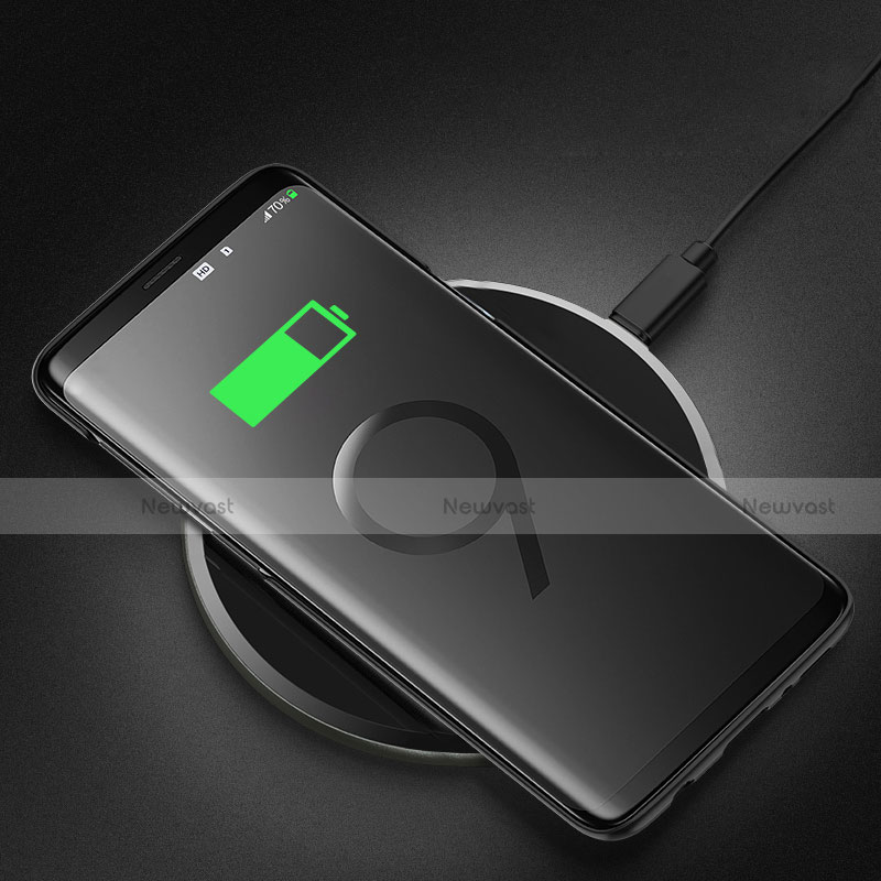 Hard Rigid Plastic Matte Finish Snap On Case M07 for Samsung Galaxy S9 Black