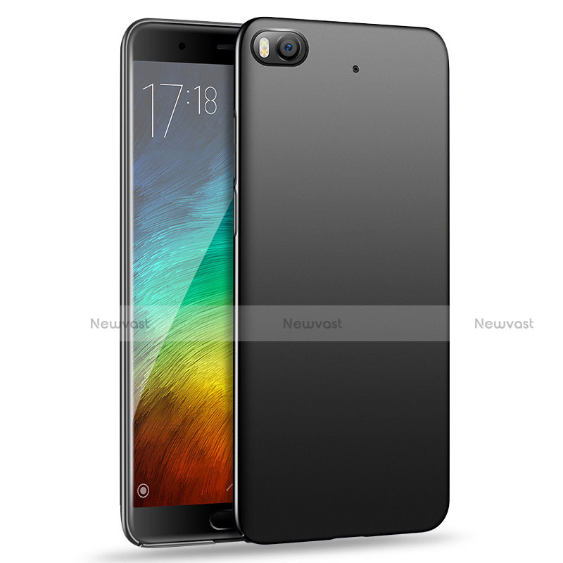 Hard Rigid Plastic Matte Finish Snap On Case M07 for Xiaomi Mi 5S Black