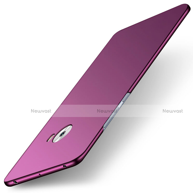 Hard Rigid Plastic Matte Finish Snap On Case M07 for Xiaomi Mi Note 2 Purple