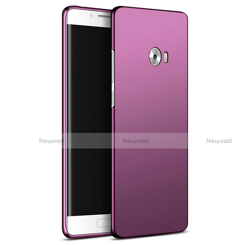 Hard Rigid Plastic Matte Finish Snap On Case M07 for Xiaomi Mi Note 2 Special Edition Purple