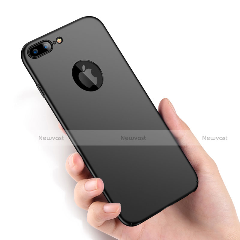 Hard Rigid Plastic Matte Finish Snap On Case M08 for Apple iPhone 7 Plus Black