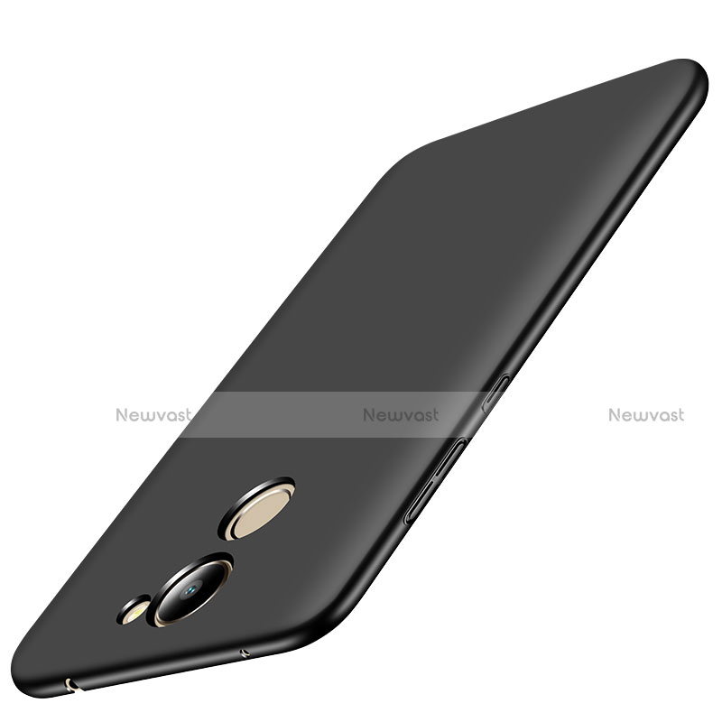 Hard Rigid Plastic Matte Finish Snap On Case M08 for Huawei Enjoy 7 Plus Black