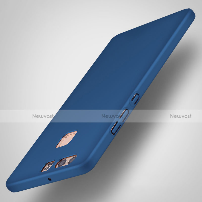 Hard Rigid Plastic Matte Finish Snap On Case M08 for Huawei P9 Plus Blue