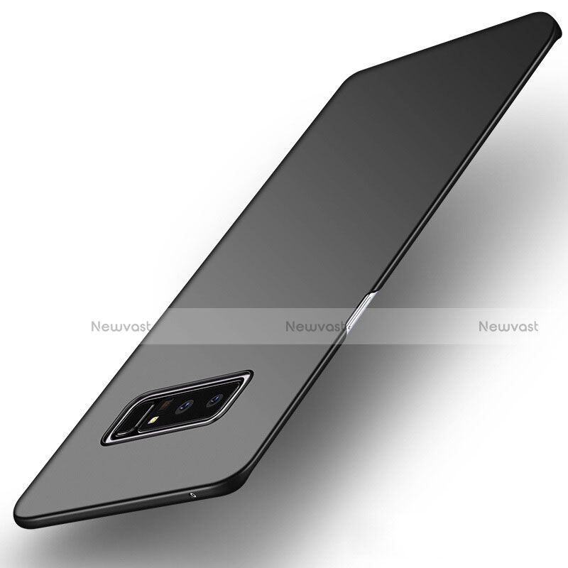 Hard Rigid Plastic Matte Finish Snap On Case M09 for Samsung Galaxy Note 8 Duos N950F Black