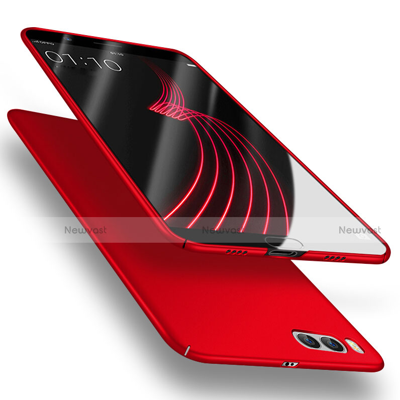 Hard Rigid Plastic Matte Finish Snap On Case M09 for Xiaomi Mi 6 Red