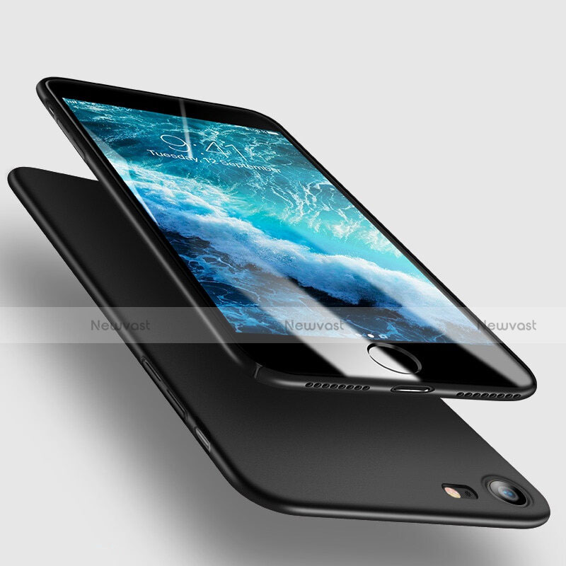 Hard Rigid Plastic Matte Finish Snap On Case M10 for Apple iPhone 8 Black