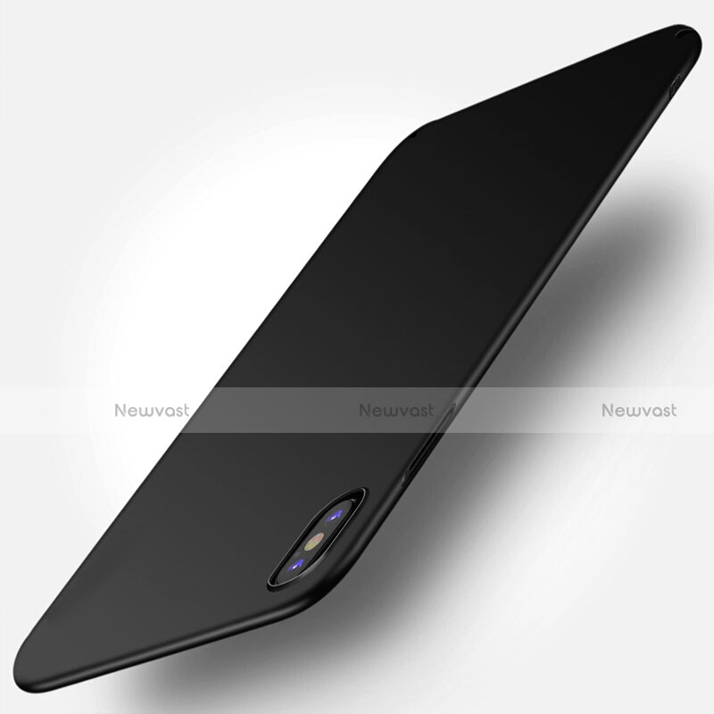 Hard Rigid Plastic Matte Finish Snap On Case M10 for Apple iPhone X Black
