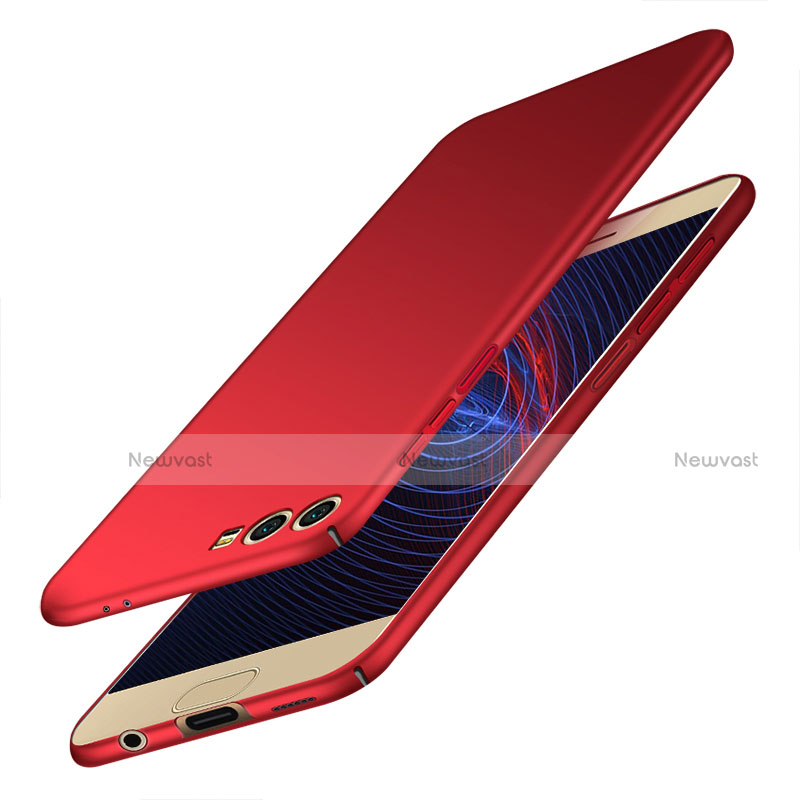Hard Rigid Plastic Matte Finish Snap On Case M10 for Huawei Honor 9 Premium Red
