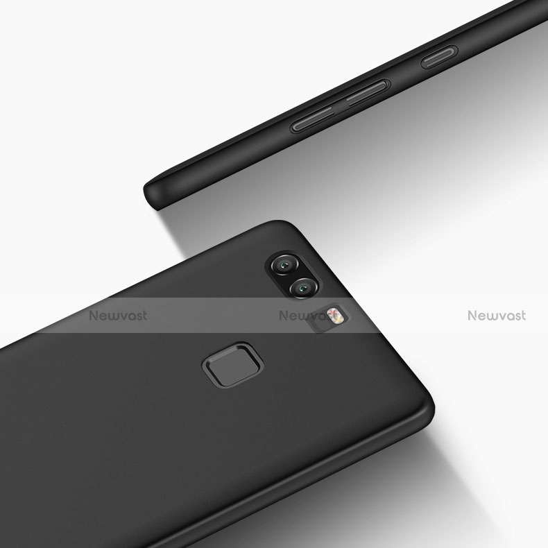 Hard Rigid Plastic Matte Finish Snap On Case M10 for Huawei P9 Black