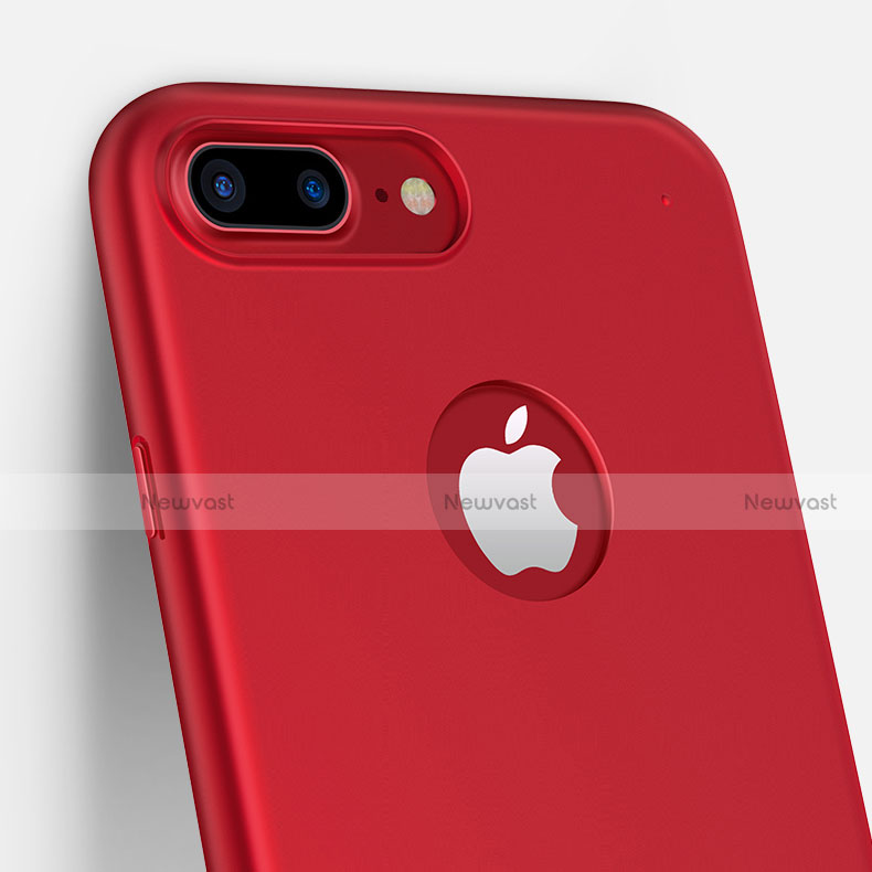 Hard Rigid Plastic Matte Finish Snap On Case M11 for Apple iPhone 7 Plus Red