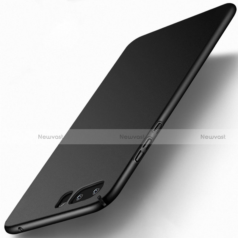 Hard Rigid Plastic Matte Finish Snap On Case M11 for Huawei P10 Black