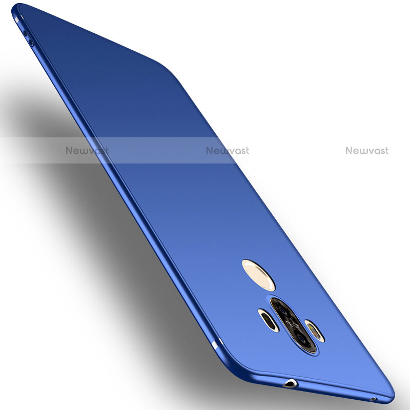 Hard Rigid Plastic Matte Finish Snap On Case M12 for Huawei Mate 9 Blue
