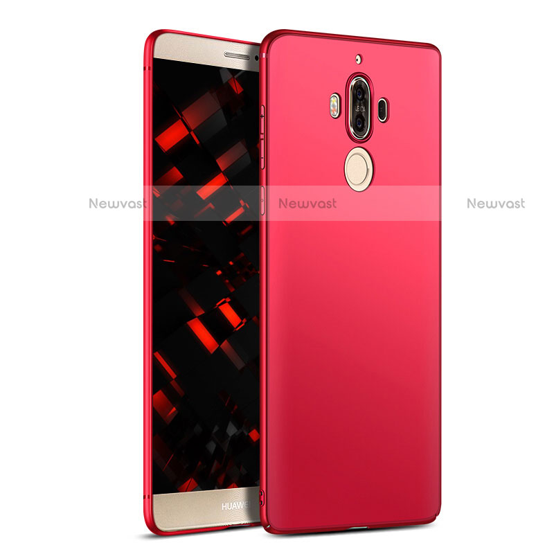Hard Rigid Plastic Matte Finish Snap On Case M12 for Huawei Mate 9 Red