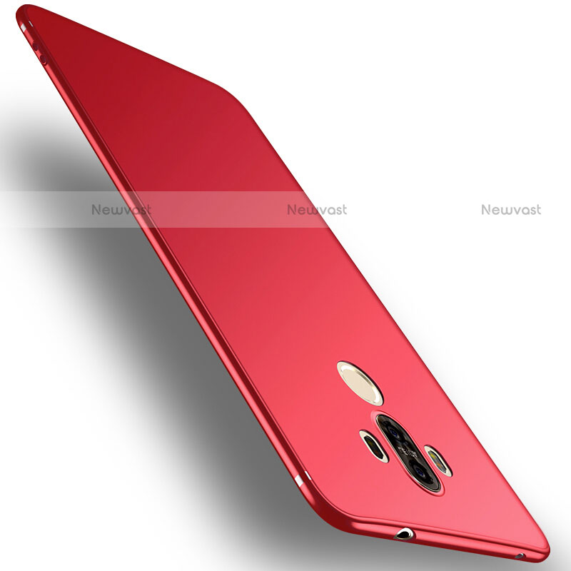 Hard Rigid Plastic Matte Finish Snap On Case M12 for Huawei Mate 9 Red