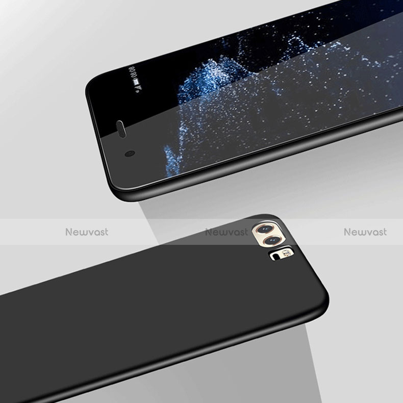 Hard Rigid Plastic Matte Finish Snap On Case M14 for Huawei P10 Black