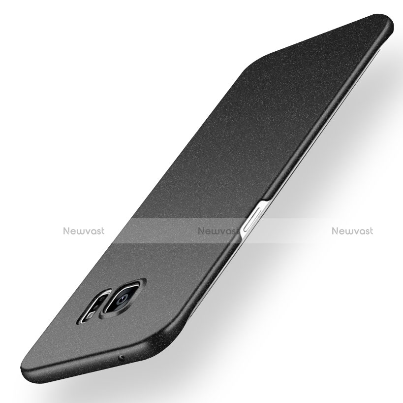 Hard Rigid Plastic Matte Finish Snap On Case M15 for Samsung Galaxy S7 Edge G935F Black