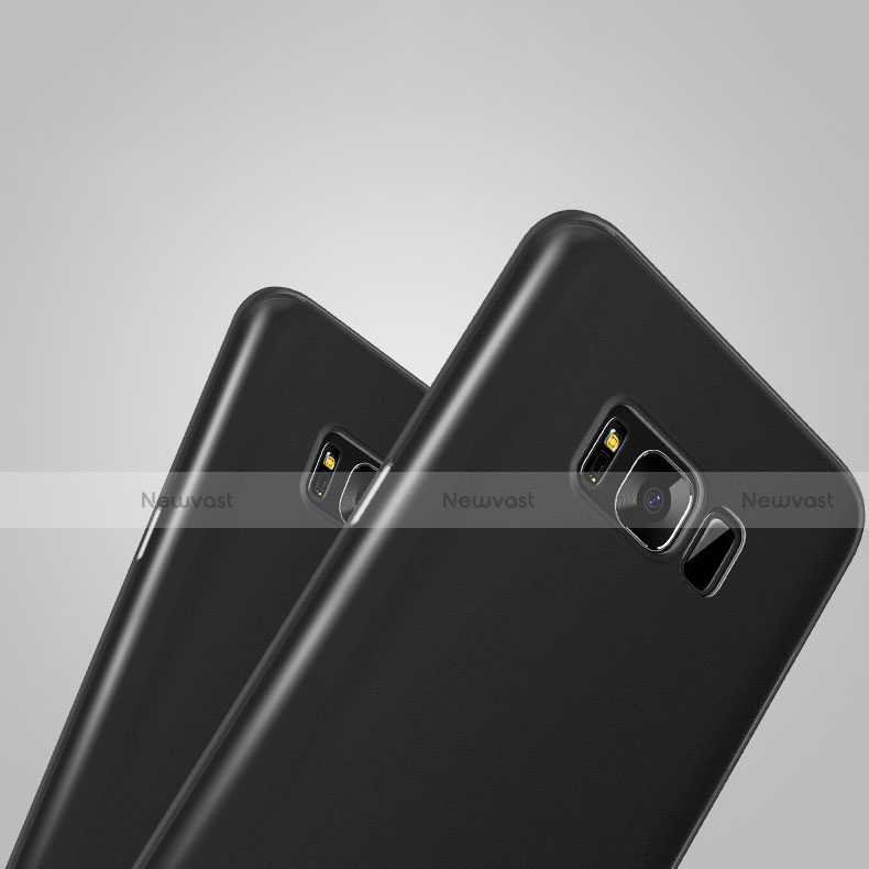 Hard Rigid Plastic Matte Finish Snap On Case M15 for Samsung Galaxy S8 Plus Black