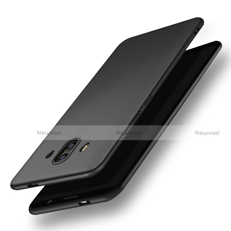 Hard Rigid Plastic Matte Finish Snap On Case M16 for Huawei Mate 10 Black