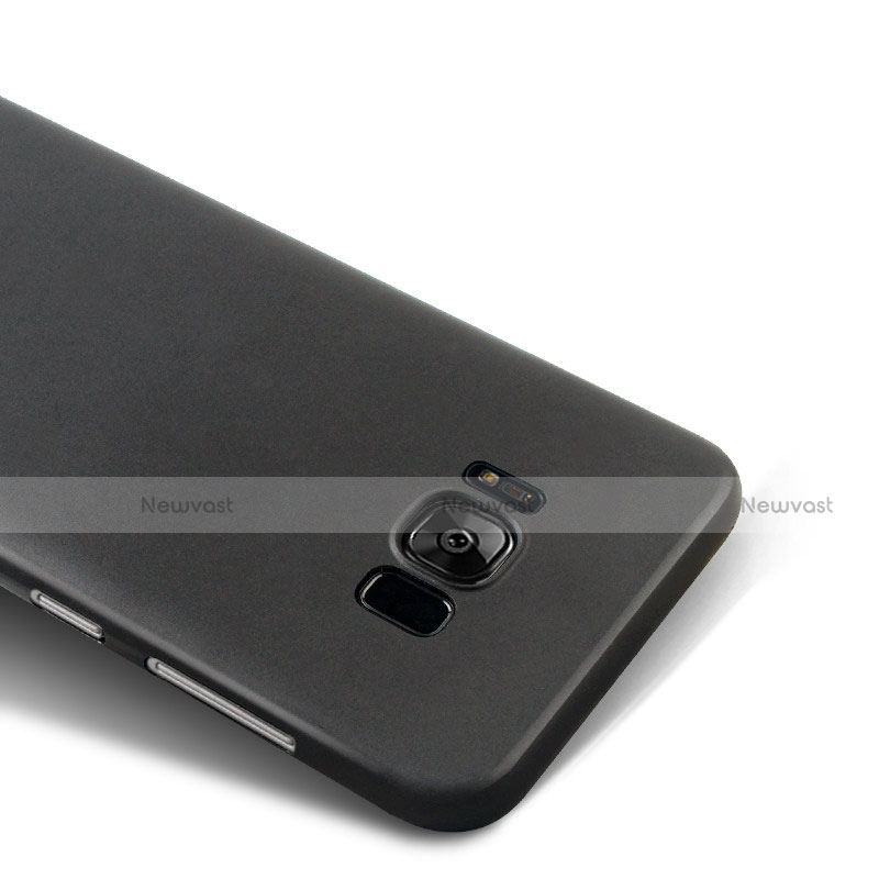 Hard Rigid Plastic Matte Finish Snap On Case M16 for Samsung Galaxy S8 Black