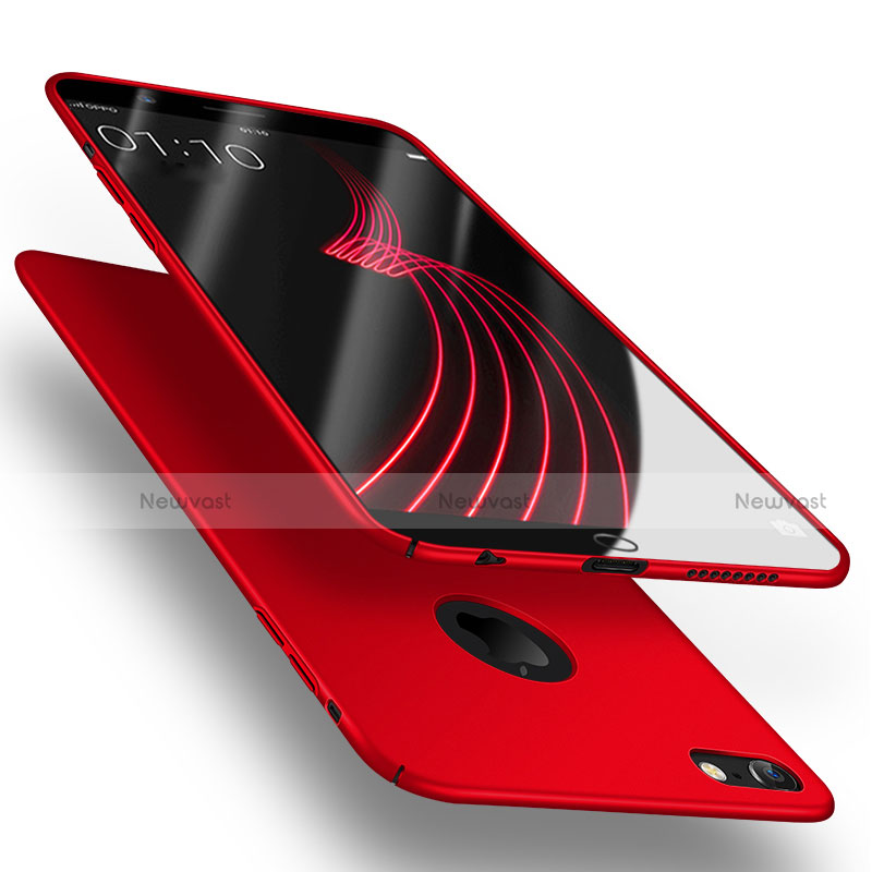 Hard Rigid Plastic Matte Finish Snap On Case P01 for Apple iPhone 6 Plus Red